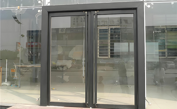 兰州玻璃地弹门