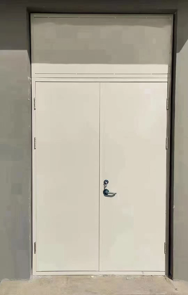 展览馆项目完成大跨度兰州防火门安装 展览馆项目完成大跨度兰州防火门安装